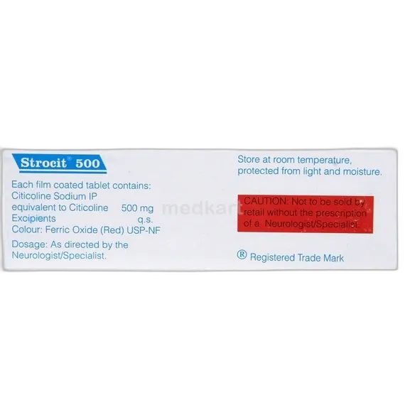 strocit 500mg tablet 10's